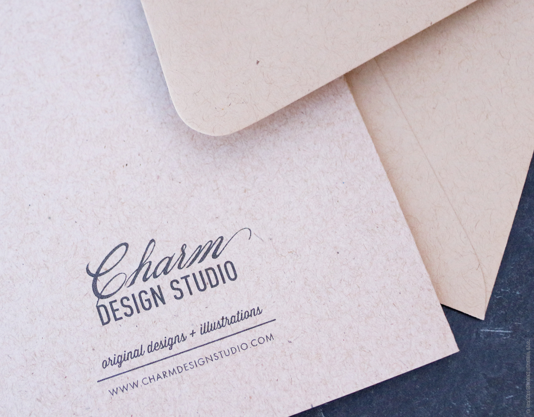 Charm Design Studio card back