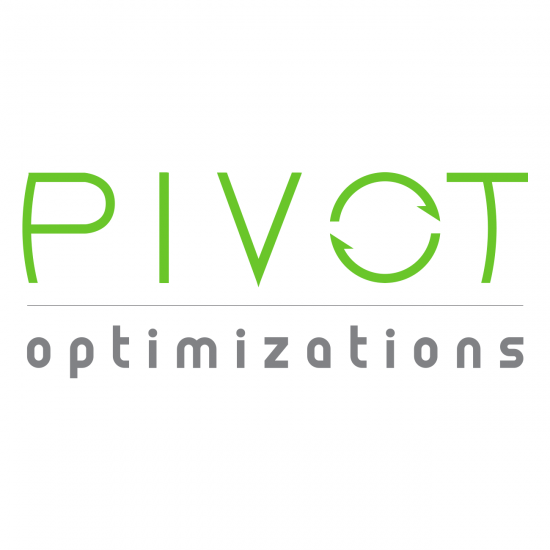 Pivot Optimizations logo design © Jacquelyn Arends